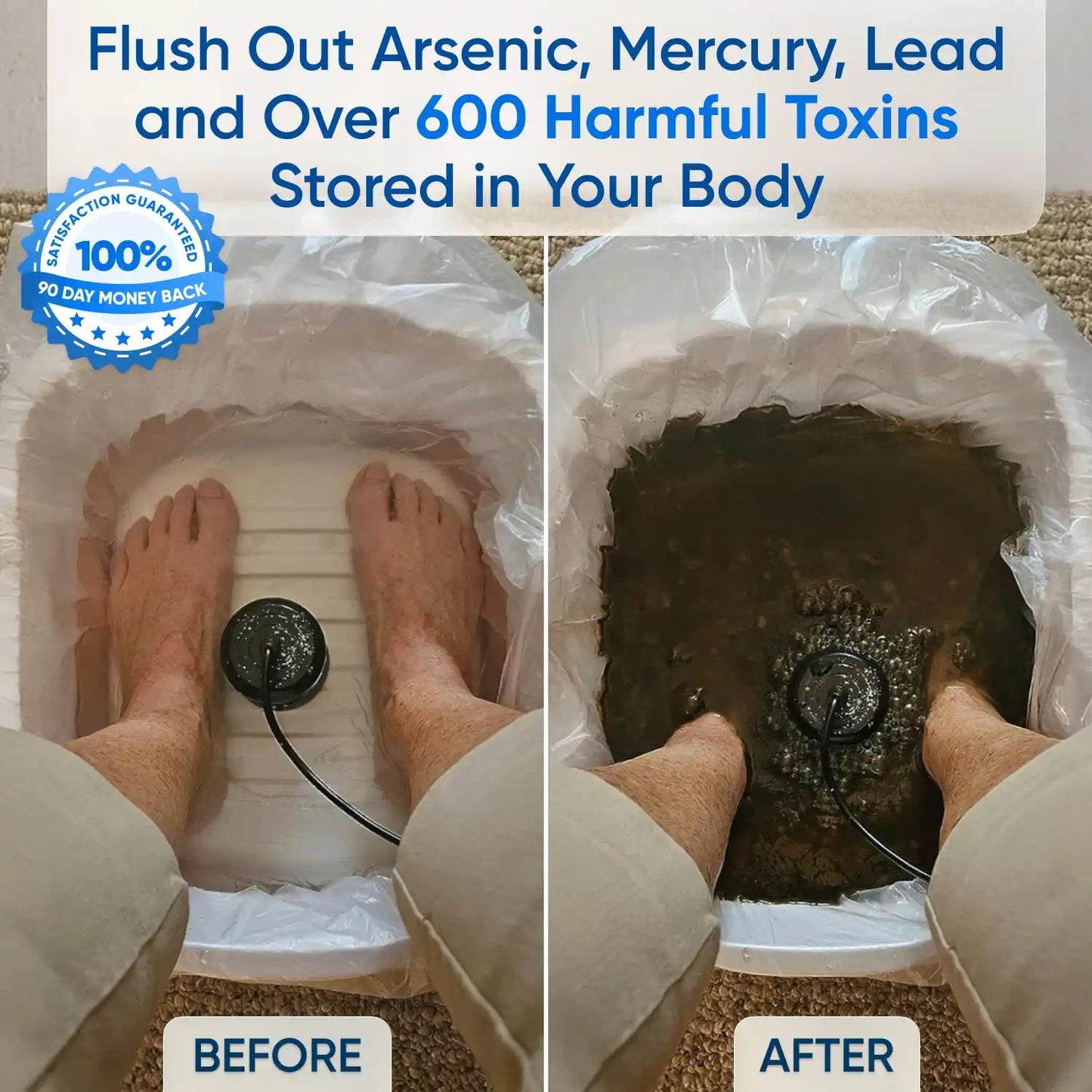 Healifeco Ionic Foot Spa | Remove Toxins and Heavy Metals for a Healthier Life