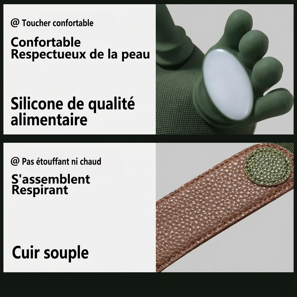 Mini-Masseur Chauffant de Soulagement Profond