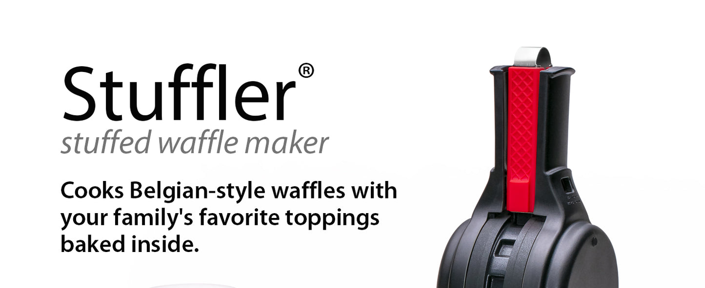 🧇✨ Presto 03512 Stuffler Stuffed Waffle Maker, Belgian, Large, Black