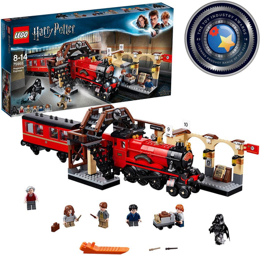 LEGO 75955 Harry Potter Hogwarts Express Buildable Train Toy with 5 Minifigures & Dementor Figure, Wizarding World Gifts