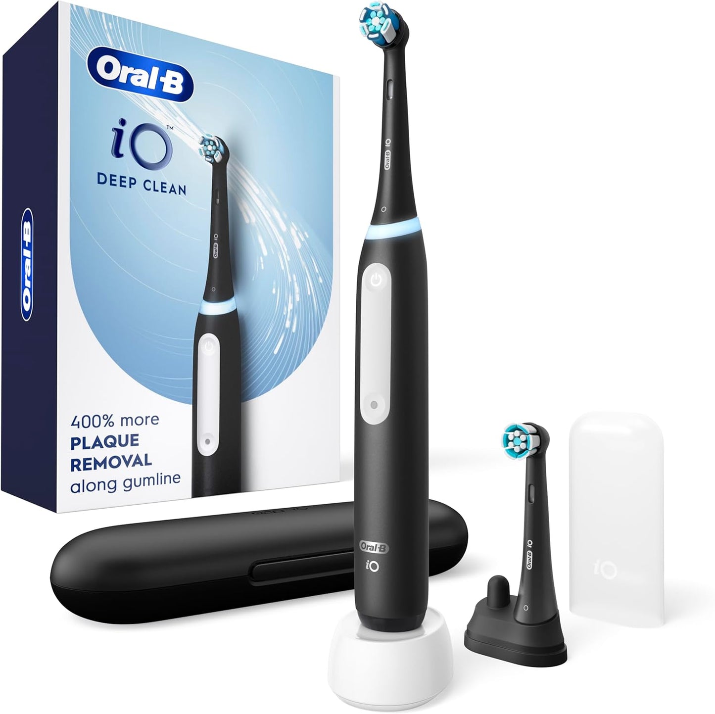 🦷✨ Oral-B iO Deep Clean — Smart Electric Toothbrush (Series 3, Black)
