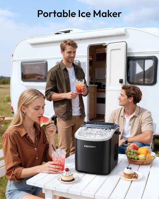 Portable 6 Minutes Ice Maker