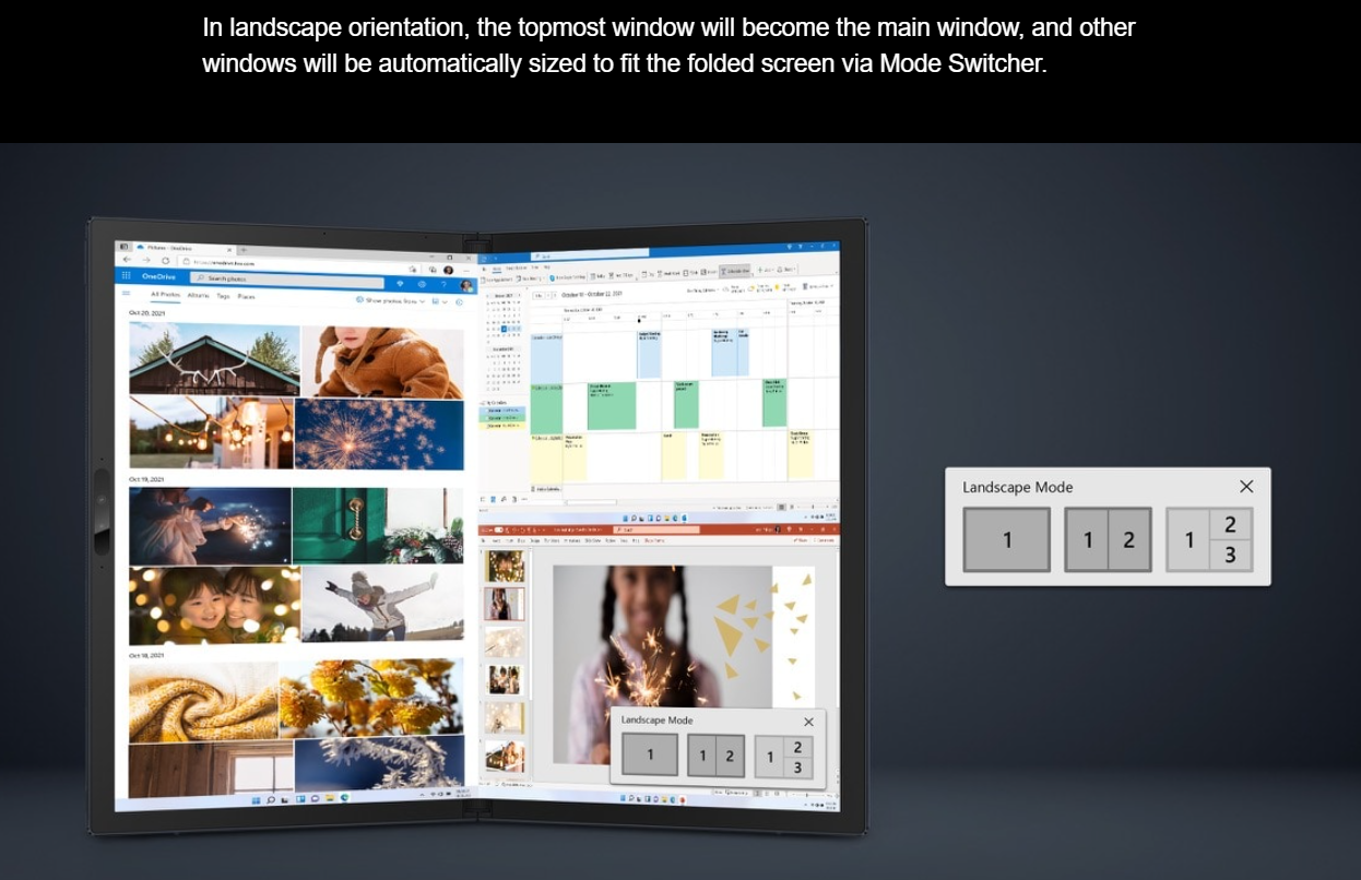 Hybrid Tablet-Laptop ASUS ZenBook 17 Fold OLED Laptop, 17.3” 4:3 Touch True Black 500 Display, Intel Evo Platform: Core i7-1250U CPU, Iris Xe Graphics, 16GB RAM, 1TB SSD, Windows 11 Pro, Tech Black, UX9702AA-XB79FT