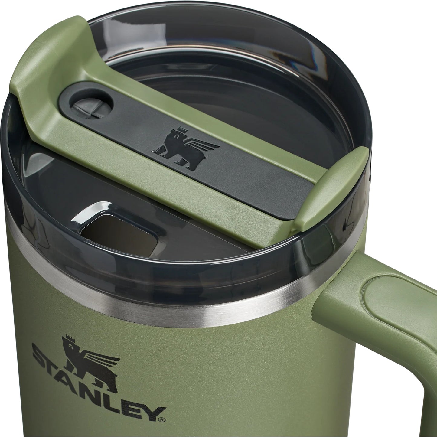 STANLEY Quencher H2.0 Tumbler with Handle and Straw 40 oz | Flowstate 3-Position Lid | Cup Holder Compatible for Travel | Insulated Stainless Steel Cup | BPA-Free