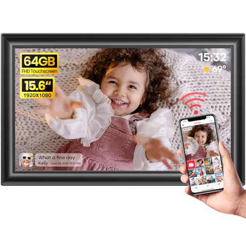 🖼️✨ Frameo Moments™ 15.6” Smart WiFi Memory Frame ✨🖼️