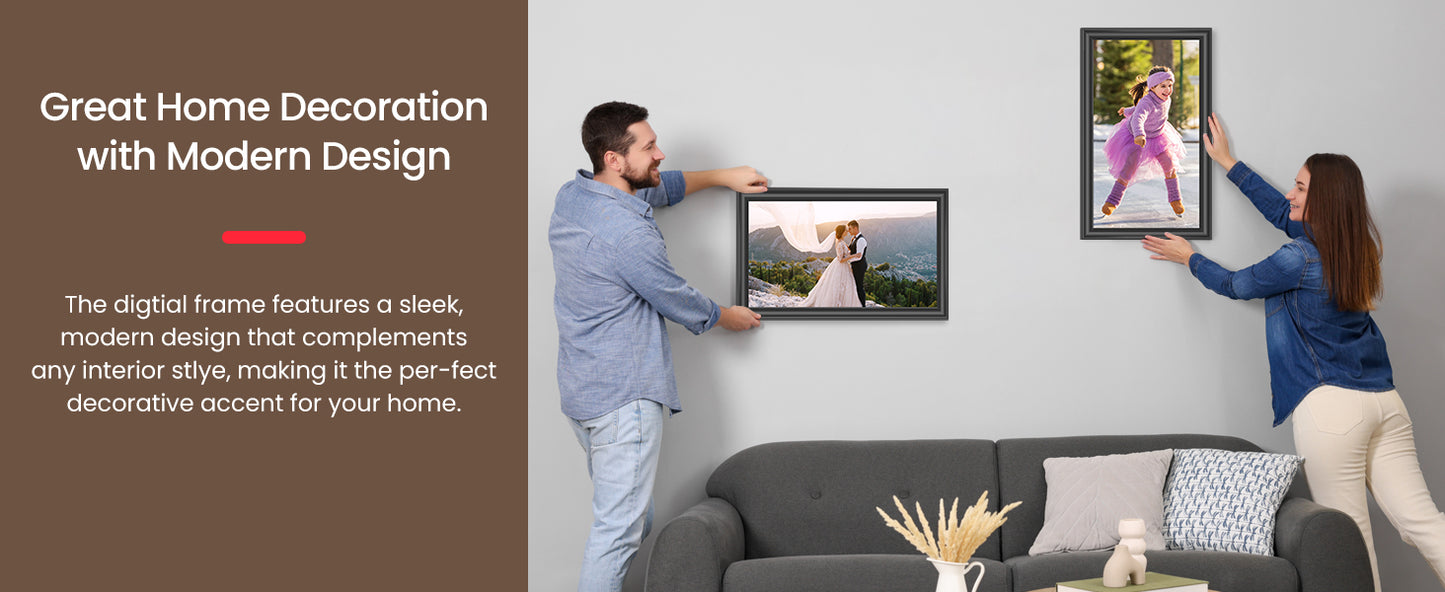 🖼️✨ Frameo Moments™ 15.6” Smart WiFi Memory Frame ✨🖼️