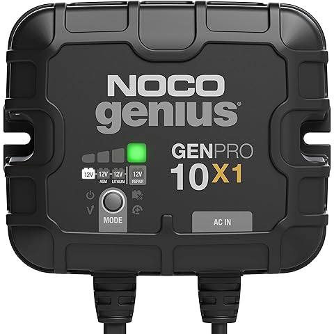 NOCO Boost GB40: 1000A UltraSafe Jump Starter – 12V Lithium Battery Booster Pack, Portable Jump Box, Power Bank & Jumper Cables - for 6.0L Gas and 3.0L Diesel Engines