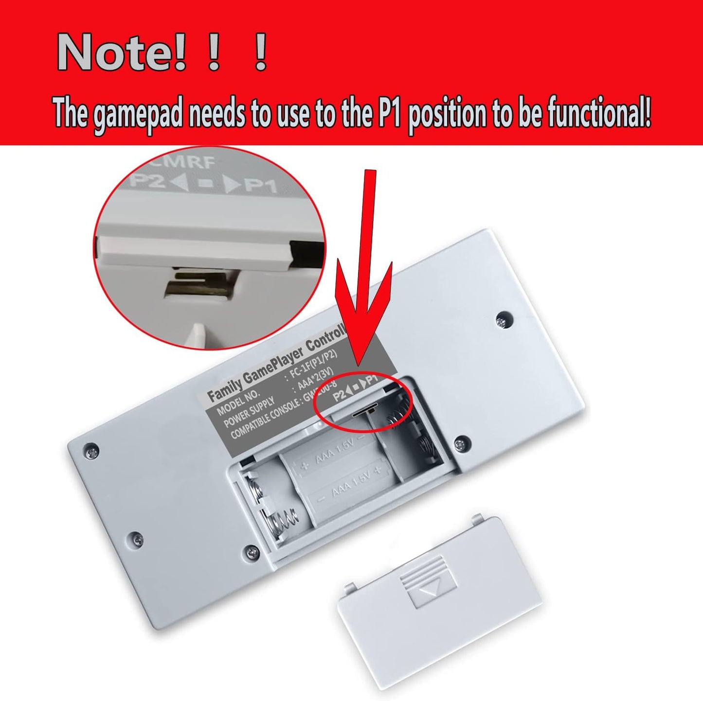 Mini TV-Style Retro Game Console