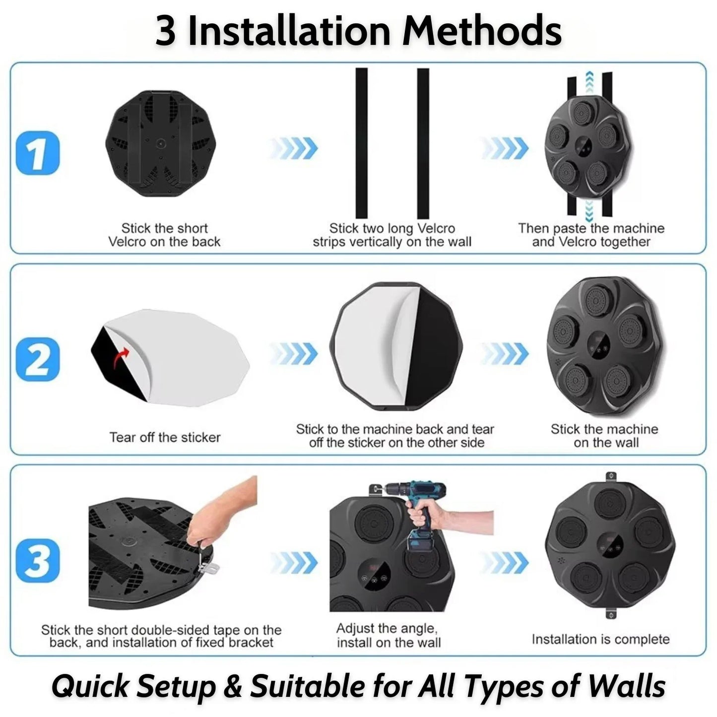 🥊 Music Boxing Machine + FREE Boxing Gloves 🎶