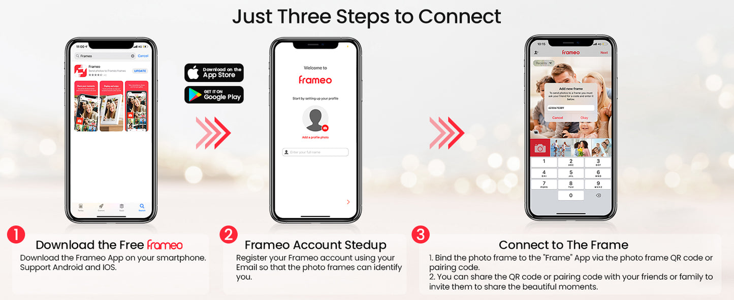 🖼️✨ Frameo Moments™ 15.6” Smart WiFi Memory Frame ✨🖼️