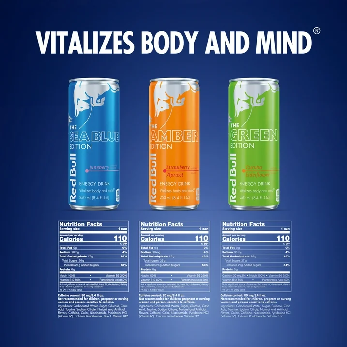 Red Bull Energy Drink Variety Advent Calendar Pack (24 Pack)