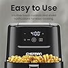 🔥🍟 Chefman CrispLite™ Mini Air Fryer (2-Qt)