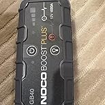 NOCO Boost GB40: 1000A UltraSafe Jump Starter – 12V Lithium Battery Booster Pack, Portable Jump Box, Power Bank & Jumper Cables - for 6.0L Gas and 3.0L Diesel Engines