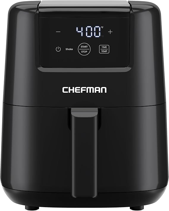 🔥🍟 Chefman CrispLite™ Mini Air Fryer (2-Qt)