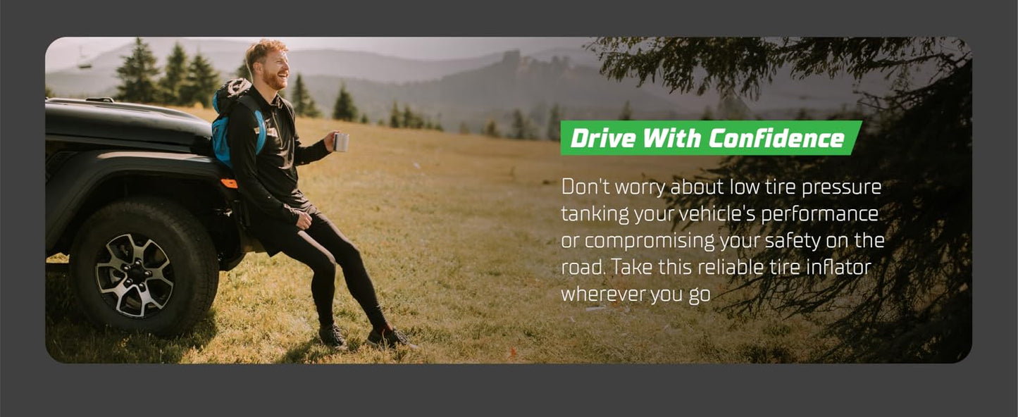 🚗💨 Airmoto Portable Tire Inflator