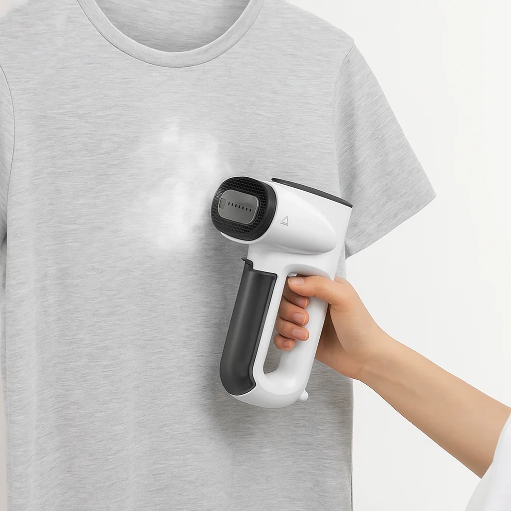 SteamGrip Pro — Handheld Steamer Iron With Built-In Suction